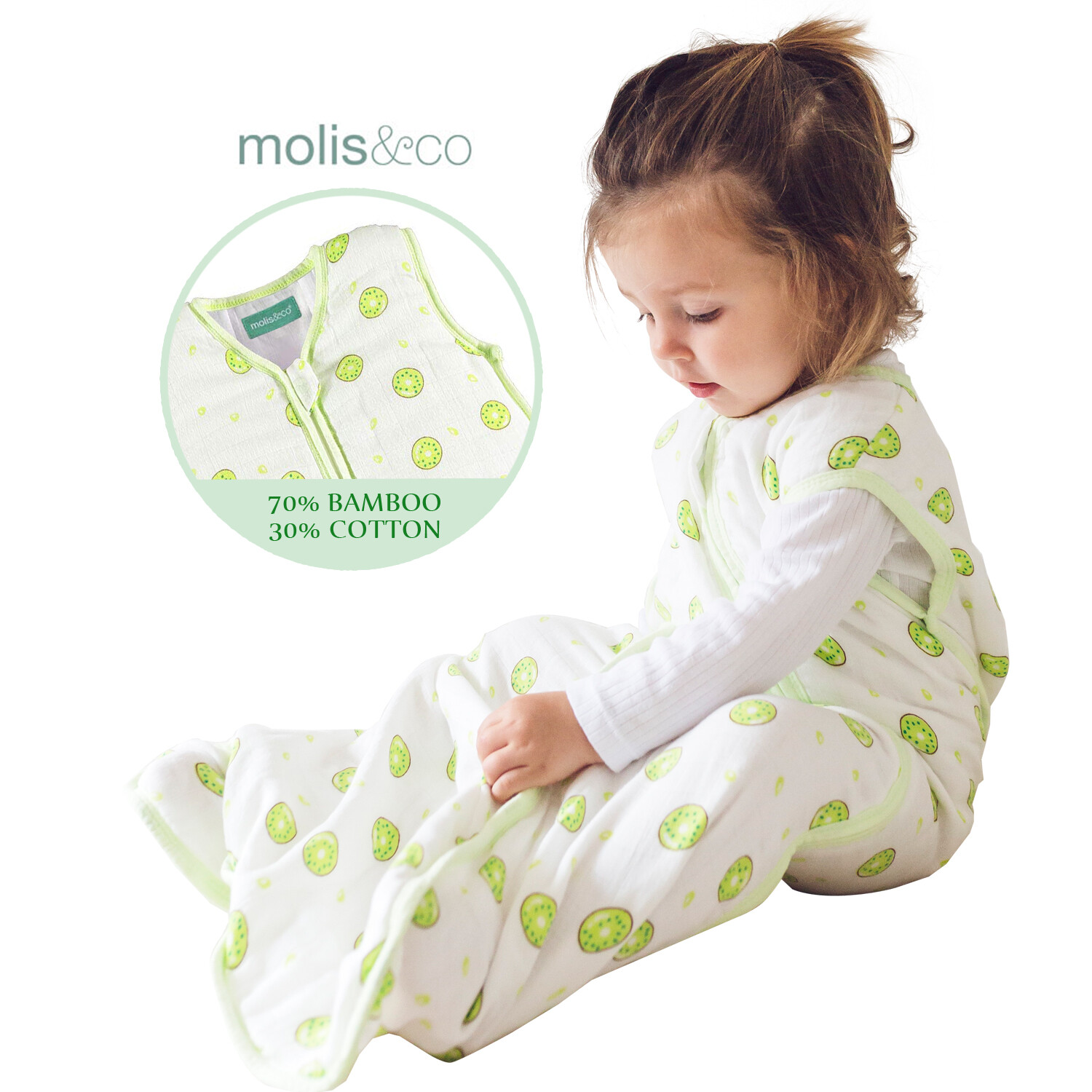 muslin sleeping bag 0.5 tog