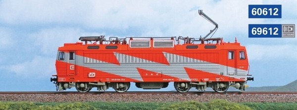 Acme 60612 362 019 ČD E-Lok Mit Lichtern Analog Orange HO 1:87-image