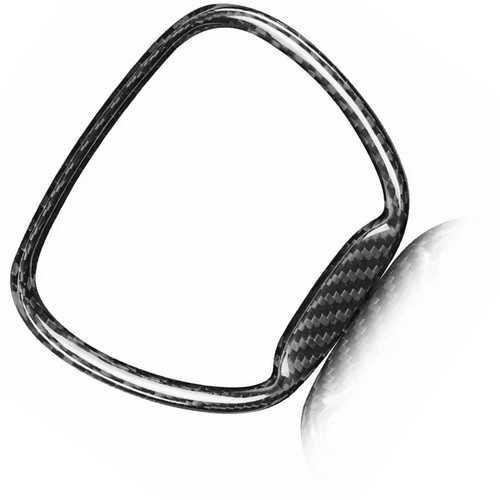 Steering Wheel Cover For Dodge Challenger Durango Charger 15-23 Carbon Fiber - Picture 3 of 4