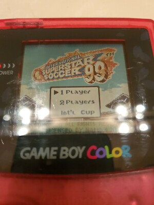 ISS International Superstar Soccer 99 - Game Boy Color - Sans Notice (Bon état)