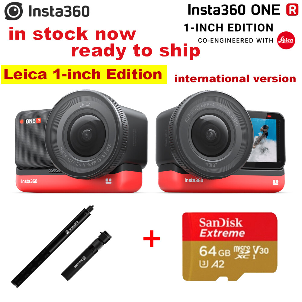 New Insta360 ONE R Leica 1-inch Edition Sports Action Camera