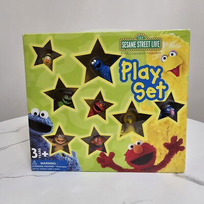 123 Sesame Street Live Vee Corporation Production Play Set | eBay