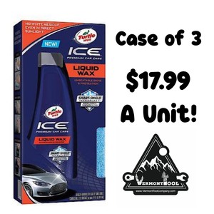 Turtle Wax Ice Premium Car Care Liquid Wax 14oz Vermont Tool Company Ebay