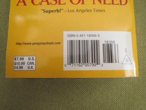A Case of Need by Jeffrey Hudson AKA Michael Crichton (1994, Paperback) - Picture 3 of 10
