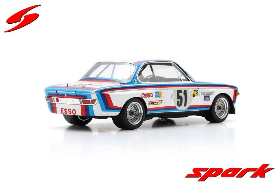 1/18 BMW 3.0 CSL BMW Motorsport Le Mans 24 Hrs 1973 #51 Hezemans/Quester - Image 4 of 4