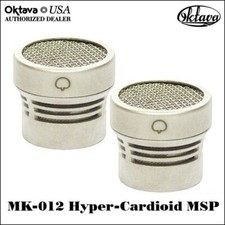 Oktava - Silver Mk-012 Hyper Cardioid Matched Stereo Capsule Pair - Brand New