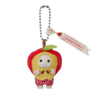 Sylvanian Families Small Baby sheep Apple Key Chain Japan Limited