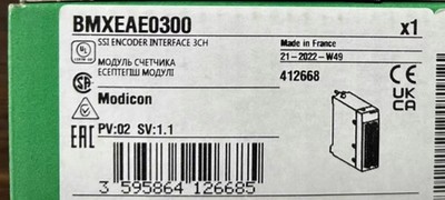 NEW BMXEAE0300 SSI Encoder   module #W1