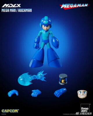 In Stock New ThreeZero 3A 3Z0572 MDLX Rock Man Collectible Action Figure Model