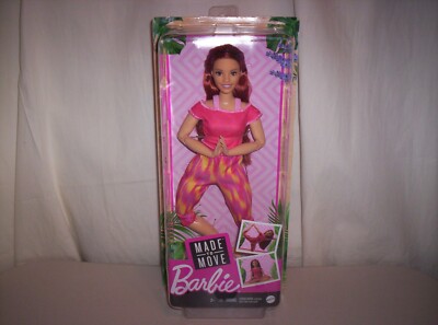 2020 Barbie You Can Be Anything MADE TO MOVE Redhead Doll