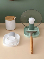 1pc- Pot Lid Shovel Storage Rack Holder Folda...