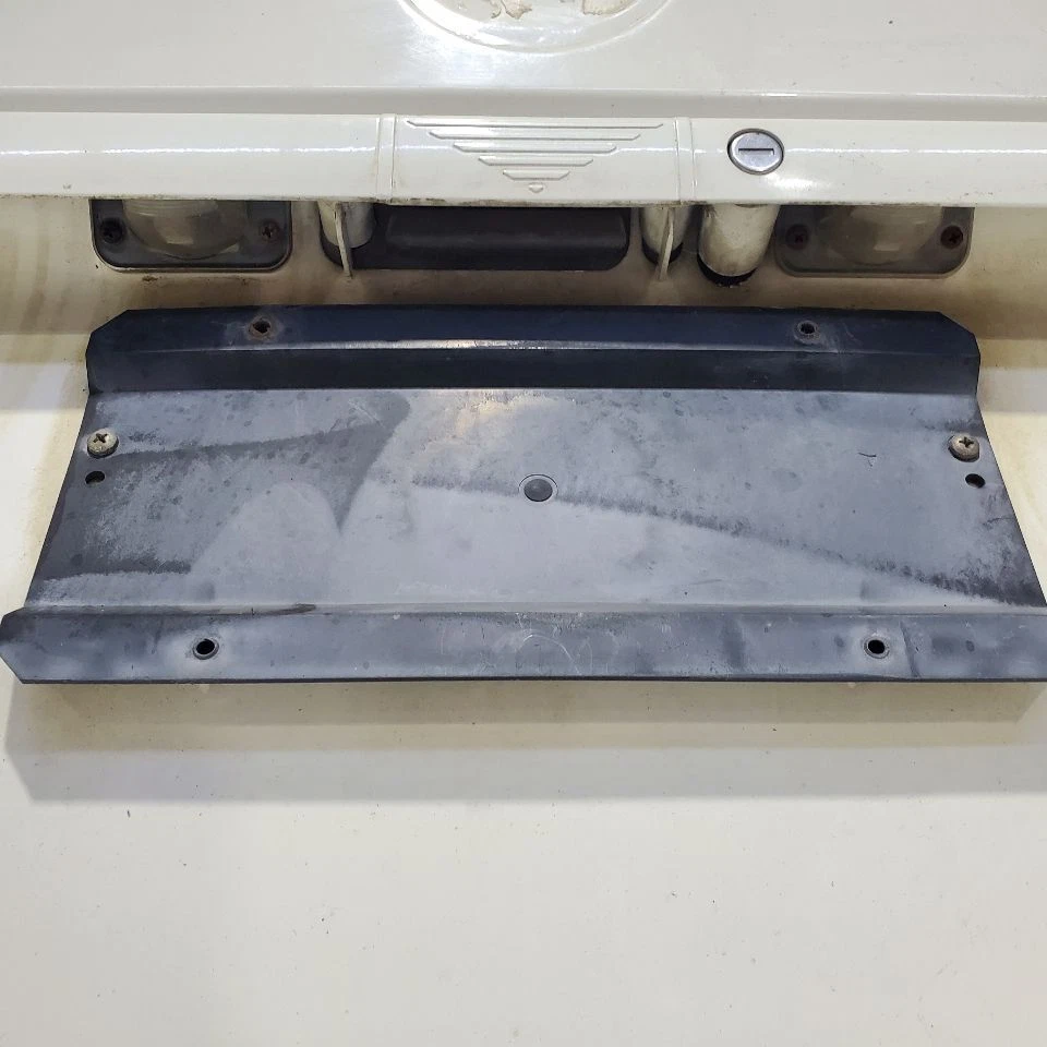 Puerta trasera maletero furgoneta blanca tracción delantera OEM 1999 00 01 02 2003 Volkswagen Eurovan Foto 2 de 4