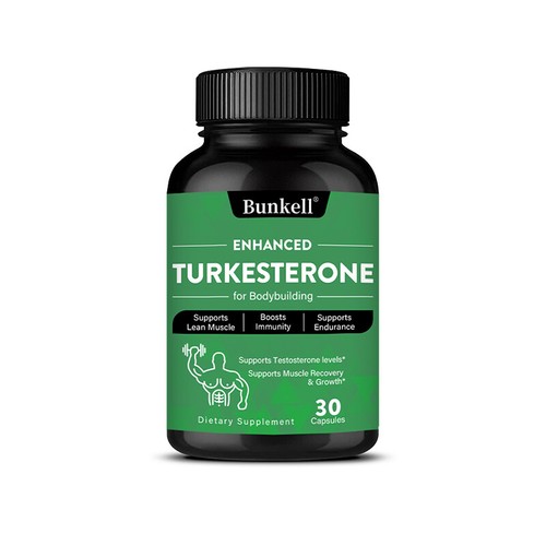 Turkesterone 1000mg for Testosteron Support - Promotes Endurance, Muscle Growth - Picture 12 of 14