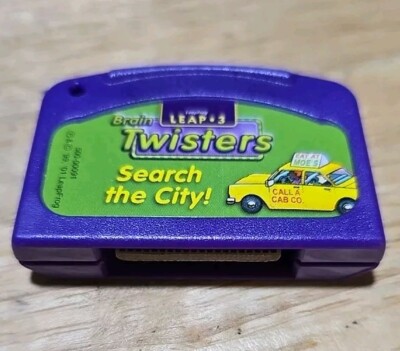 Leapfrog LeapPad Leap 3 Brain Twisters Search The City Cartridge