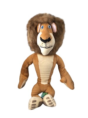 Madagaskar Alex Löwe großes Plüschtier Kuscheltier 2004 Play By Play Dreamworks