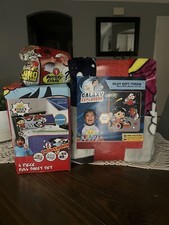 Ryan's World  4-Piece Sheet Set Full Flat Fitted Pillow Cases Microfiber