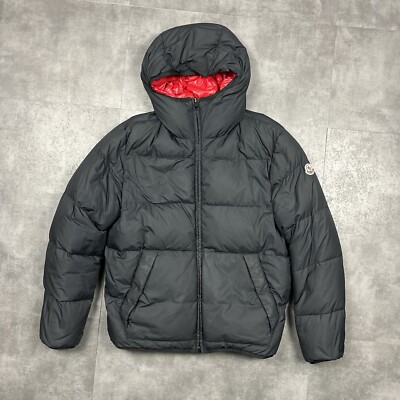 Moncler Lumiere Giubbotto Jacket Size Medium Black UK