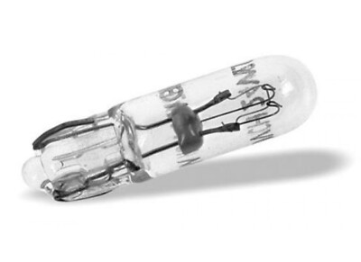 Spahn 10 Lampadine A Incandescenza, 12 V, 0,5 W, W2 X 4,6D, Con Base In Plastica, 12 Volt, 0,5 Watt, Colore Grigio - Foto 6