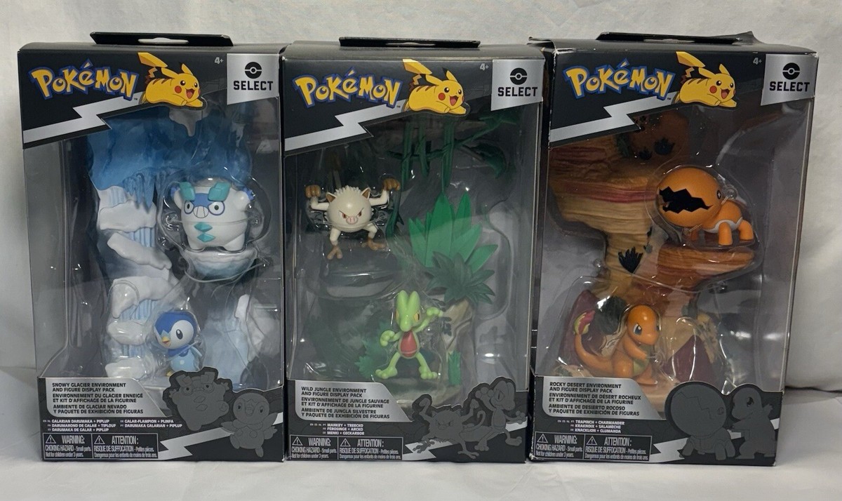 Jazwares Pokemon Select Environments- Complete Series 2 -Glacier