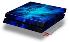 Skin for original PS4 Gaming Console Cubic Shards Blue