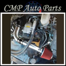 BLACK RED AIR INTAKE KIT FIT 1994-1996 CHEVY S10 GMC SONOMA ISUZU HOMBRE 2.2L