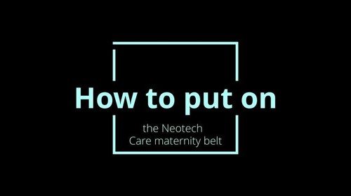 Maternity Band Belly Support for Pregnancy Belly Support Band Tummy Belly Brace - Video 1 of 1