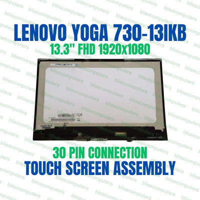 LP133WF4.SPB2 LED Display IPS LCD Touch Screen Assembly Lenovo YOGA 730-13IKB
