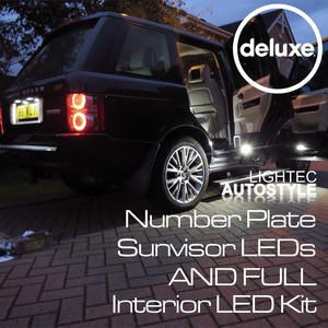 Details About Range Rover Vogue L322 31pc Canbus Led Interior Kit Lights Bright Xenon White