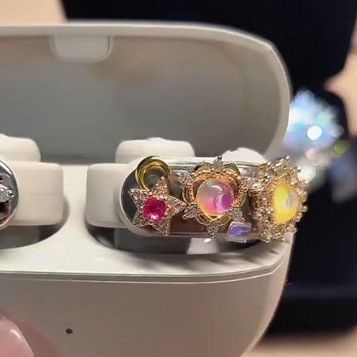 Accessoires casque ouvert à clipser strass Q8U7 - Photo 7 sur 28