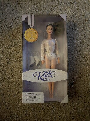 PLAYMATES CHAMPIONSHIP SKATING COLLECTIBLES; KATIA GORDEEVA 12'' DOLL - 1997 New.