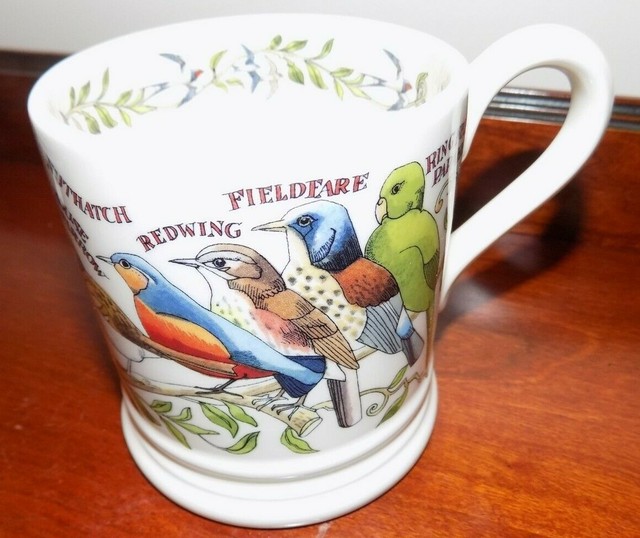 Emma Bridgewater Garden Birds 1/2 Pint Mug 1st Quality for sale online