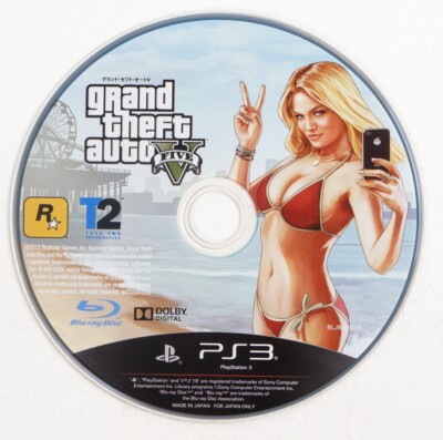 Grand Theft Auto V PlayStation 3 PS3 Japan Import US Seller