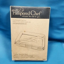 Pampered Chef Coating Trays and Tool #2605 IOB Sealed Inner Package