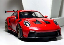 2024 Porsche 911 992 GT3 RS Red in 1:18 scale by Solido
