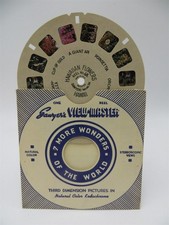 View-Master Reel 68, Hawaiian Flowers, Hawaii, Circular Hand Lettered