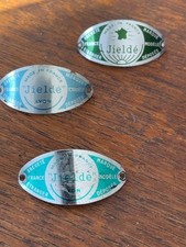 Jielde 3 original écussons plaques etiquettes logo
