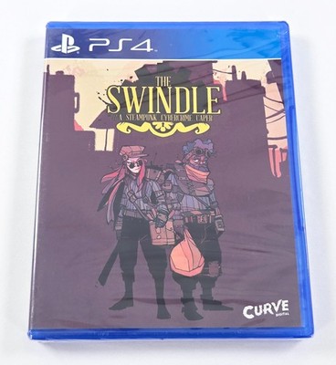 THE SWINDLE STEAMPUNK CYBERCRIME CAPER NEW SEALED 2017 Playstation 4 PS4