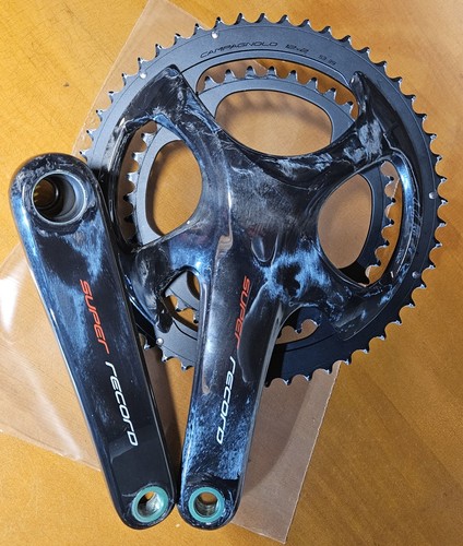 Campagnolo Super Record 12 speed 170 53/39 Ultra Torque UT Carbon Kurbelgarnitur - exc