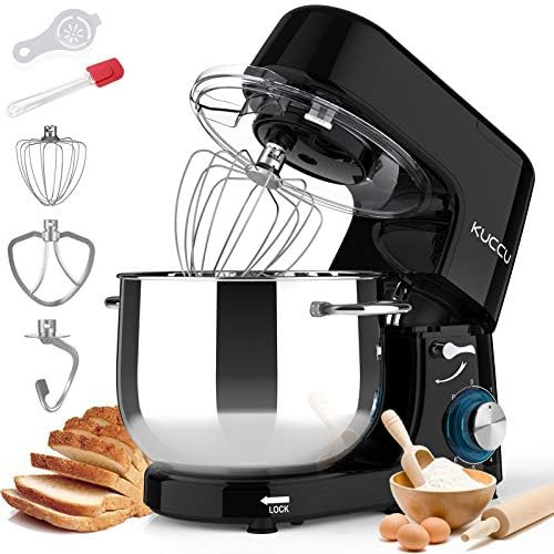 9.5 Qt 660W Stand Mixer with 6-Speed Tilt-Head for Baking & Dough-image