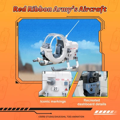 Pantasy 87008 - Dragon Ball: Red Ribbon Armee Heli - Bild 1 von 3