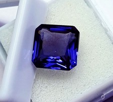 9.50 Ct Natural Blue Tanzanite Octagon Shape Loose Gemstone Certified