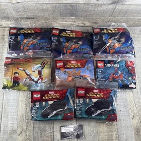 LEGO Marvel Super Heroes Guardians 30449 30451 30450 30454 30525 Lot of 8