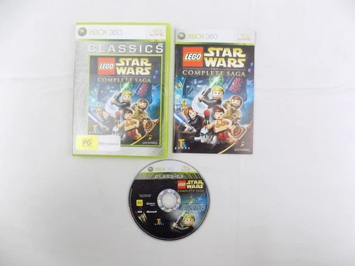 Mint Disc Xbox 360 Classics Lego Star Wars The Complete Saga - Inc Manual