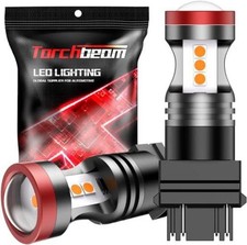 3157 3156 LED Bulbs Yellow LED Turn Signal Lights Bulbs, 400 3157/3156 Amber