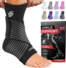 Sleeve Stars Ankle Brace For Ankle Support Unisex ADULT. Single /M/10"-12"