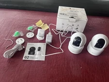 2 Pack G2 Cam Wireless Indoor Smart Home Security Cameras New