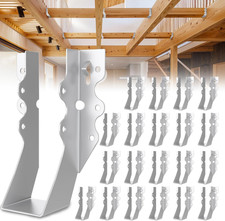 25 Pcs 2X6 Joist Hangers,18 Gauge Metal Face Mount Joist Hangers, Lu26 Joist Han