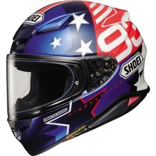 Shoei RF-1400 Marquez American Spirit FullFace Helmet | Blue/Wht/Red | SNELL