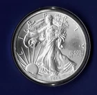 2014 One Dollar US Walking Liberty 1 Troy oz Silver Bright Uncirculated