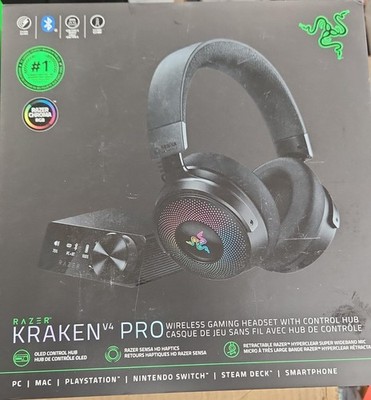 Used Razer Kraken V4 Pro Wireless Gaming Headset Only